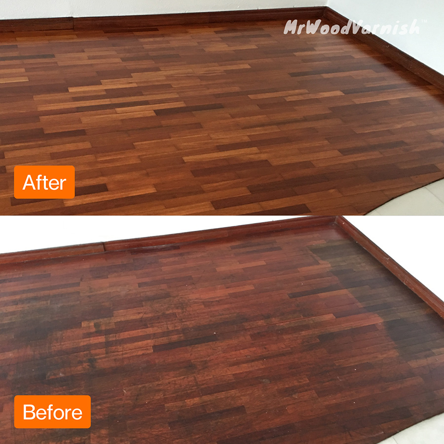 parquet sanding and varnish-old bad varnish parquet floors restored