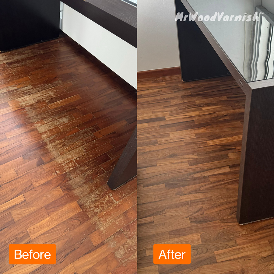 parquet sanding and varnish-worn out parquet floors restored