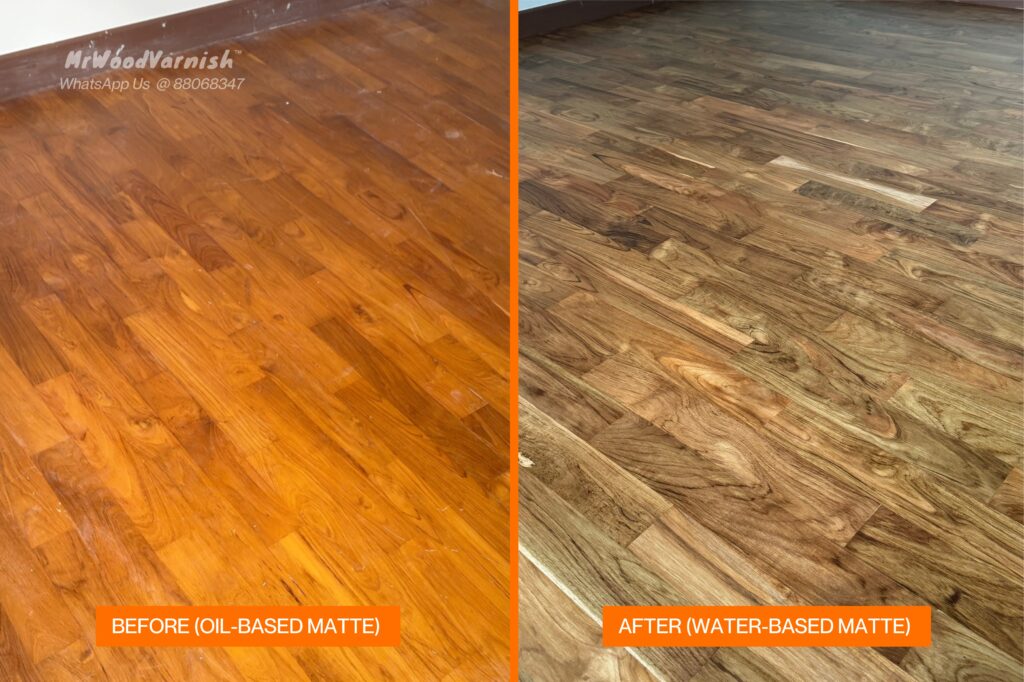 Oil-Based-vs-Water-Based-Varnish-Parquet-Sanding-Parquet-Polishing-Before-After-Results