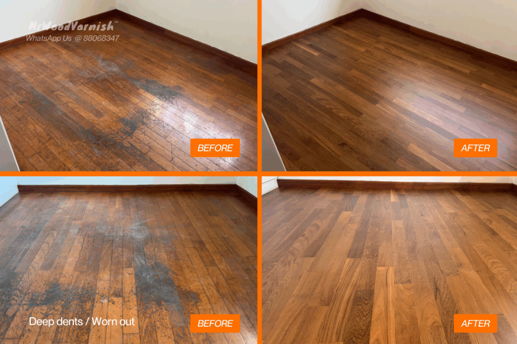 Parquet-Sanding-and-Oil-base-Varnish-at-The-Gardens-at-Bishan-Condo-Results